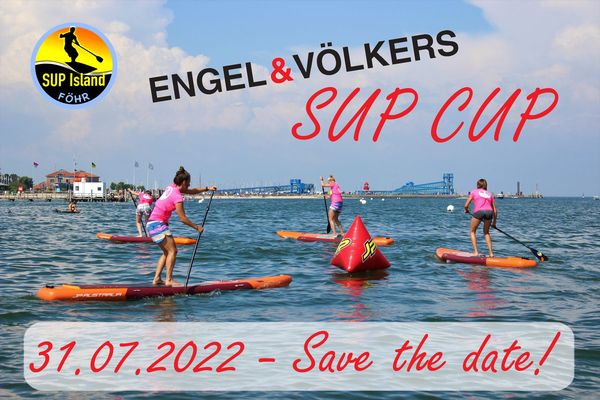 Save the date für den Amateur SUP CUP an der Nordsee in Wyk auf Föhr